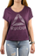 Maicë për femra Reebok Bo Tee, M, vjollcë
