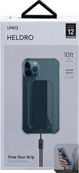 Mbrojtëse telefoni Uniq Heldro për iPhone 12 12 Pro 6.1", transparente