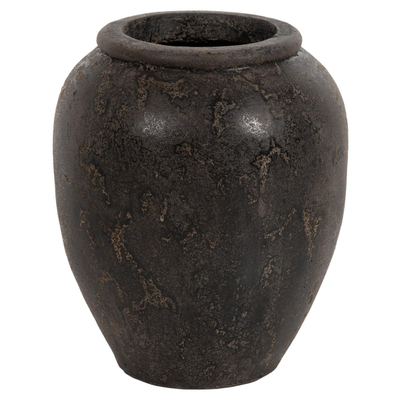 Vazo dyshemeje Sparta Φ44x49Hcm (HM7928), zezë