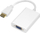 Adapter HDMI në VGA Deltaco, 0.2m, me audio, i bardhë