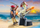 Lodër set piratësh Playmobil Pirates 71421 Cannoneer, me top, për fëmijë 4+