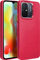 Futrollë matte për telefon Xiaomi Redmi 13C Poco C65, me kornizë, pjesa mbrapa xham, transparente