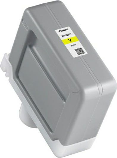 Оригинално мастило Canon PFI1300Y, 330ml, жолто