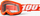 Syze motokrosi 100% Strata 2 Junior, xham transparent anti-fog, portokalli