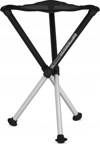 Karrige e palosshme për kamping Walkstool Comfort 45 L, e zezë
