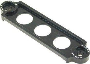 Mbajtëse baterie MTuning për Honda Civic JDM 88-00, alumini CNC, e zezë