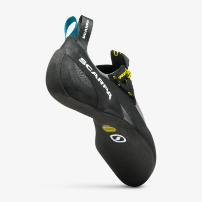 Këpucë ngjitje Scarpa Vapor S, pa lidhëse, agresive, e verdhë
