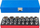 Set çelsash dhe soketash Forsage F-50121G, 1/4" dhe 1/2", 25 copa