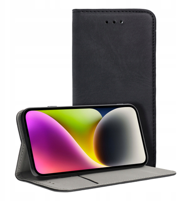 Këllëf libri OEM SMART MAGNETO për Samsung A17 / Oppo A17k, me magnet, me xhep, i zi