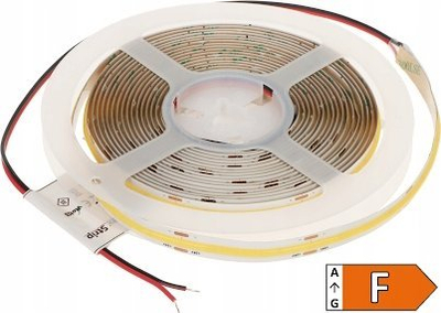 Професионална COB LED лента, 12W, 24V, 4000K, 5m