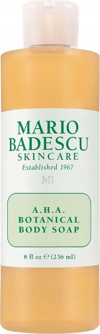 Xел за туширање Mario Badescu AHA Botanical, 236 ml, за тело