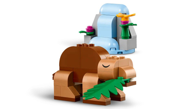 Set lodrash kreative dinosauri Creative Dinosaurs, figura ndërthurëse, shumëngjyrëshe