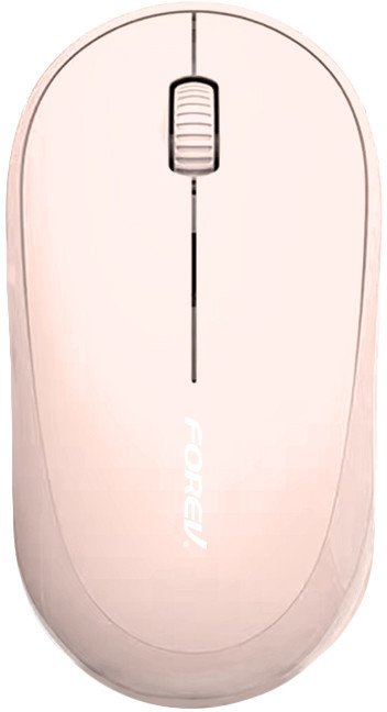 Безжичен глушец Forev FV-185, тивки копчиња, розова боја