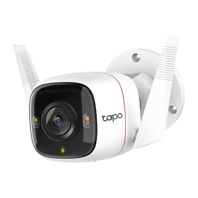 Kamerë sigurie TP-LINK Tapo Wi-Fi, 4 MP, 2160 x 1440, me mikrofon të integruar, me detektim të lëvizjes, e bardhë