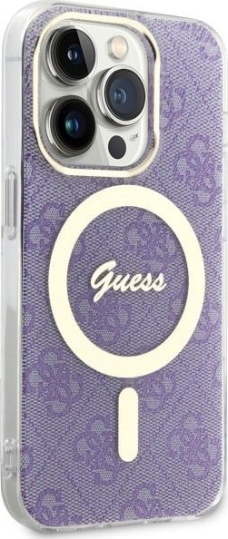 Mbulesë telefoni Guess GUHMP14LH4STU për iPhone 14 Pro, hardcase, MagSafe, lejla
