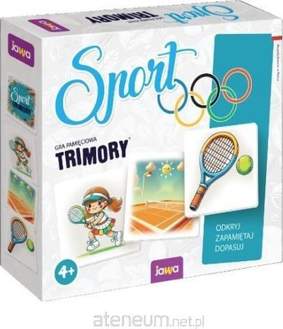 Eдукативна игра за меморија Jawa Sport Trimory, за деца, шарена