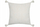 Jastik dekorativ S-F Balma Ivoire C1D697004, 45x45 cm, pambuk, ecru