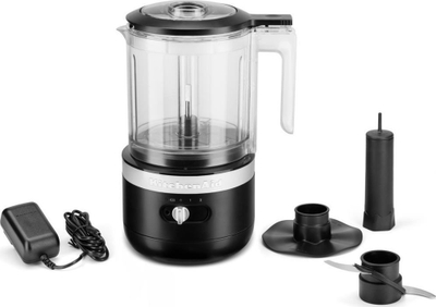 Grirës pa kabllo Kitchenaid 5KFCB519EBM, 1.18L, bateri 12V, i zi mat