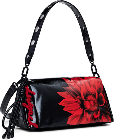 Çantë gocash Desigual Flowerina Naron Medi, e zezë
