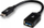 Kabllo adapter V7 USB 3.0 A femër në USB C mashkull, 0.3m, i zi