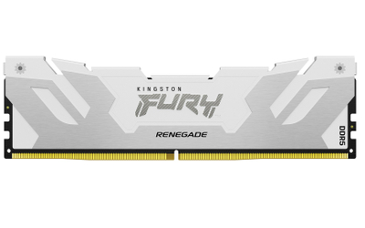 RAM Kingston FURY Renegade, 16GB, DDR5, 6400MT/s, CL32, ngjyrë argjendtë/e bardhë