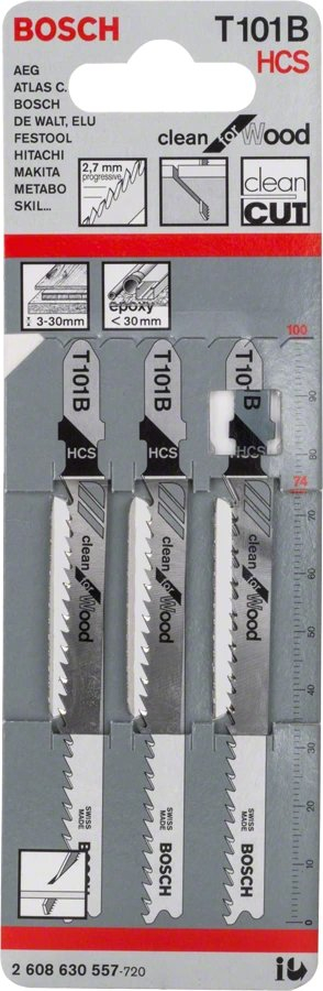 Teh sharrë vertikale Bosch HCS T119B, 92mm, krom