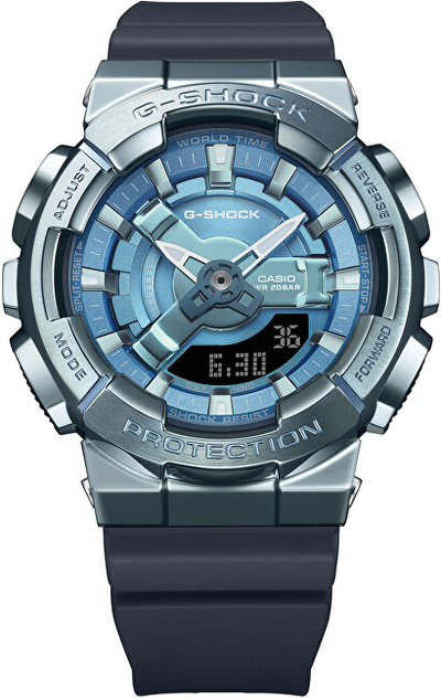 Orë për meshkuj Casio G-Shock GM-S110LB-2AER (619), e kaltër