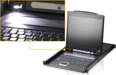 Switch KVM ATEN CL1316N, 16 porte, LCD 19", PS2 USB, i zi