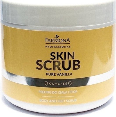 Skrab trupi dhe këmbësh Farmona Skin Scrub Pure Vanilla, 500g