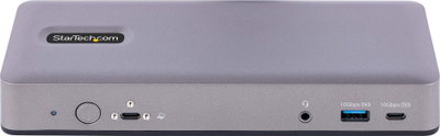 Docking station për laptop StarTech DK31C3MNCRUE, USB-C, 4K, me Power Delivery 60W