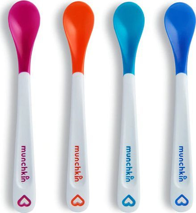 Lugë për fëmijë Munchkin Hot Safety, 4 copë