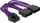 Kabllo e brendshme energjie DeLOCK 83703, EPS 8 pin në 2x 4 pin, 15 cm, vjollcë