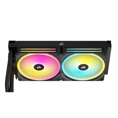 Ftohës likuid CPU Corsair iCUE Link H115i RGB, 280mm, 2x QX140 RGB, i zi