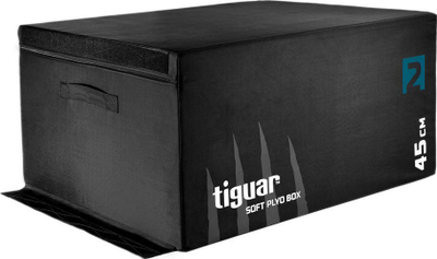 Kuti pliometrike Tiguar Plyo Soft Box V2 TI-PSB001V2, modulare, shkumë me dendësi të lartë, shumëngjyrëshe