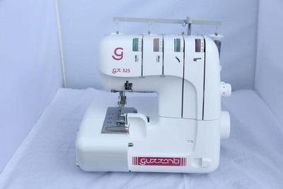Makinë qepëse overlock Guzzanti GZ 325, 2 3 4 fije, 12 lloje qepjesh, e bardhë