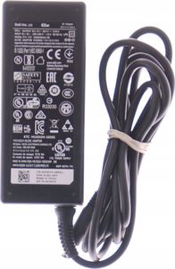 Adaptues karikues për laptop Dell, 65W 19.5V 3.34A, prizë 4.5mm x 3.0mm, i zi