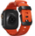 Rrip ore Rolling Square Rocky Point Band, 46mm 49mm, gome FKM, ngjyrë magma me pjesë të zeza