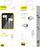 Kufje in-ear Pavareal PA-M09C, USB Type-C, me mikrofon, të bardha