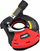 Mbrojtëse pluhuri për flekser AWTools, për 115-125mm, plastike, e zezë