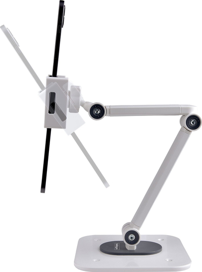 Stendë tabletash StarTech.com ARMSTS, rregullueshme, montim në mur dhe tavolinë, gri