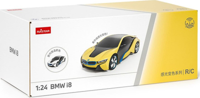 Makine lodër me telekomandë RASTAR BMW i8, shkallë 1:24, 2.4GHz, shumëngjyrëshe