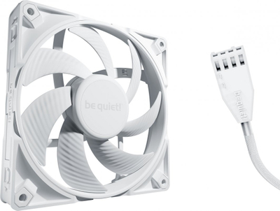 Ладилник be quiet! Silent Wings Pro 4 PWM, 140 мм, бел
