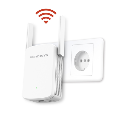 Zgjerues rrjeti Wi-Fi Mercusys AC1200, 5 GHz & 2.4 GHz, 2 antena, i bardhë