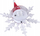 Lampë dekorative Grundig Snowflake Snowman, LED RGB, me kupë vakumi, transparente