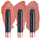 Set balsami për buzë dhe faqe Nudestix Nude Natural Lips, 3 copë, mini, nude natyrale