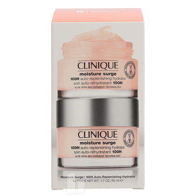 Set krem-xhel për fytyrë Clinique 100H Auto-Replenishing Hydrator Gel Cream Set, 2 x 50 ml