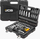 Set çelsash dhe kokash JCB 108EL, 108 pjesë, çelik krom vanadium, në kuti plastike