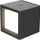 Dritë muri LED Newgarden Box 8, 7.5x7.5cm, e zezë