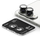 Заштита за рамка на камера Ringke Camera Frame Protector Galaxy S25 Edge, сет 2 парчиња, алуминиум и стакло, црна