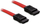 Kabllo SATA Delock 84247, 0.3m, e kuqe